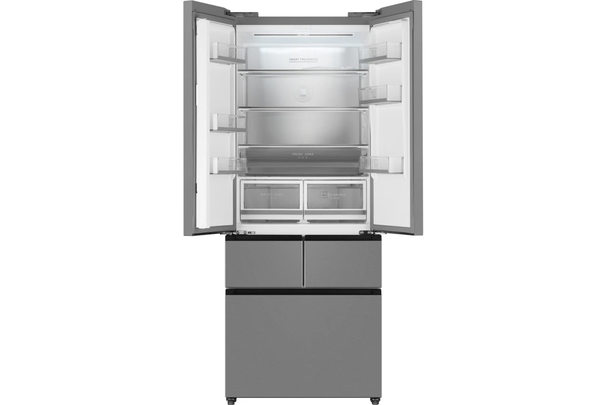 Отдельностоящий холодильник Weissgauff WFD 450 Built-in Inverter NoFrost Inox