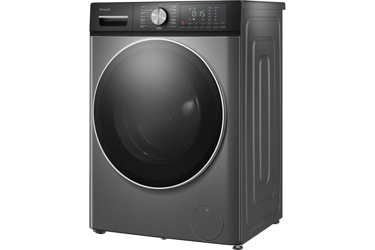 Стиральная машина с сушкой Weissgauff WMD 4148 D Grey