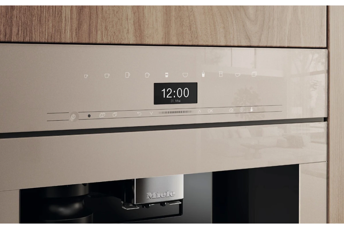 Встраиваемая кофемашина Miele CVA 7440 Pearl beige