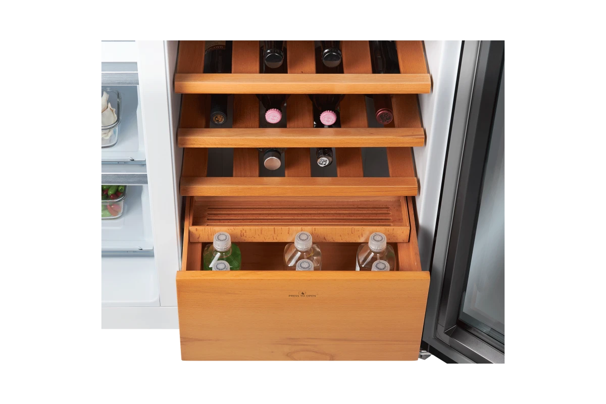 Холодильник Hiberg RFS-700DX NFGB Inverter Wine