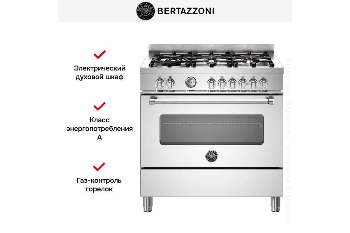 Варочный центр Bertazzoni MAS96L1EXT