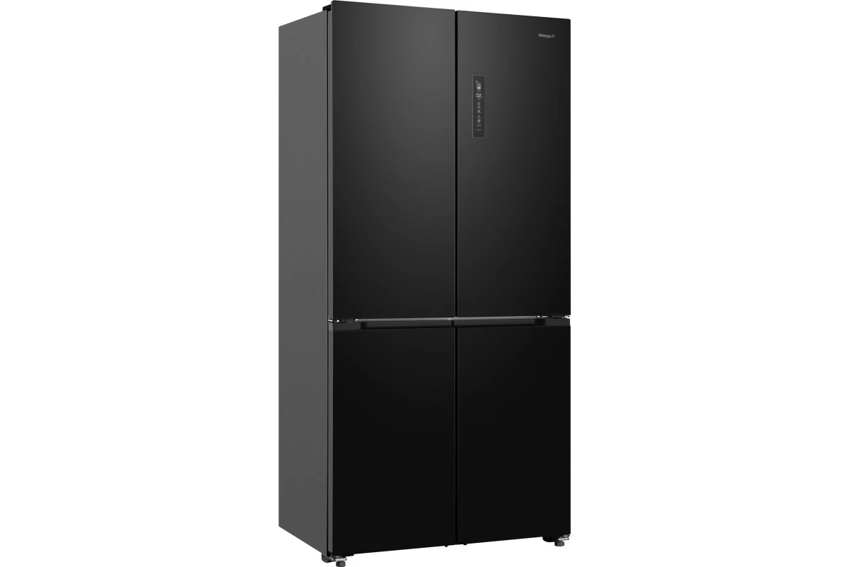 Отдельностоящий холодильник с инвертором Weissgauff WCD 510 Built-in Inverter NoFrost Dark Inox