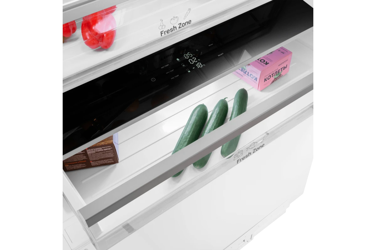 Встраиваемый холодильник Maunfeld MBF212NFW1 Inverter