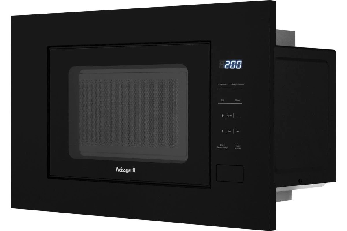 Встраиваемая микроволновая печь Weissgauff HMT-206 Compact