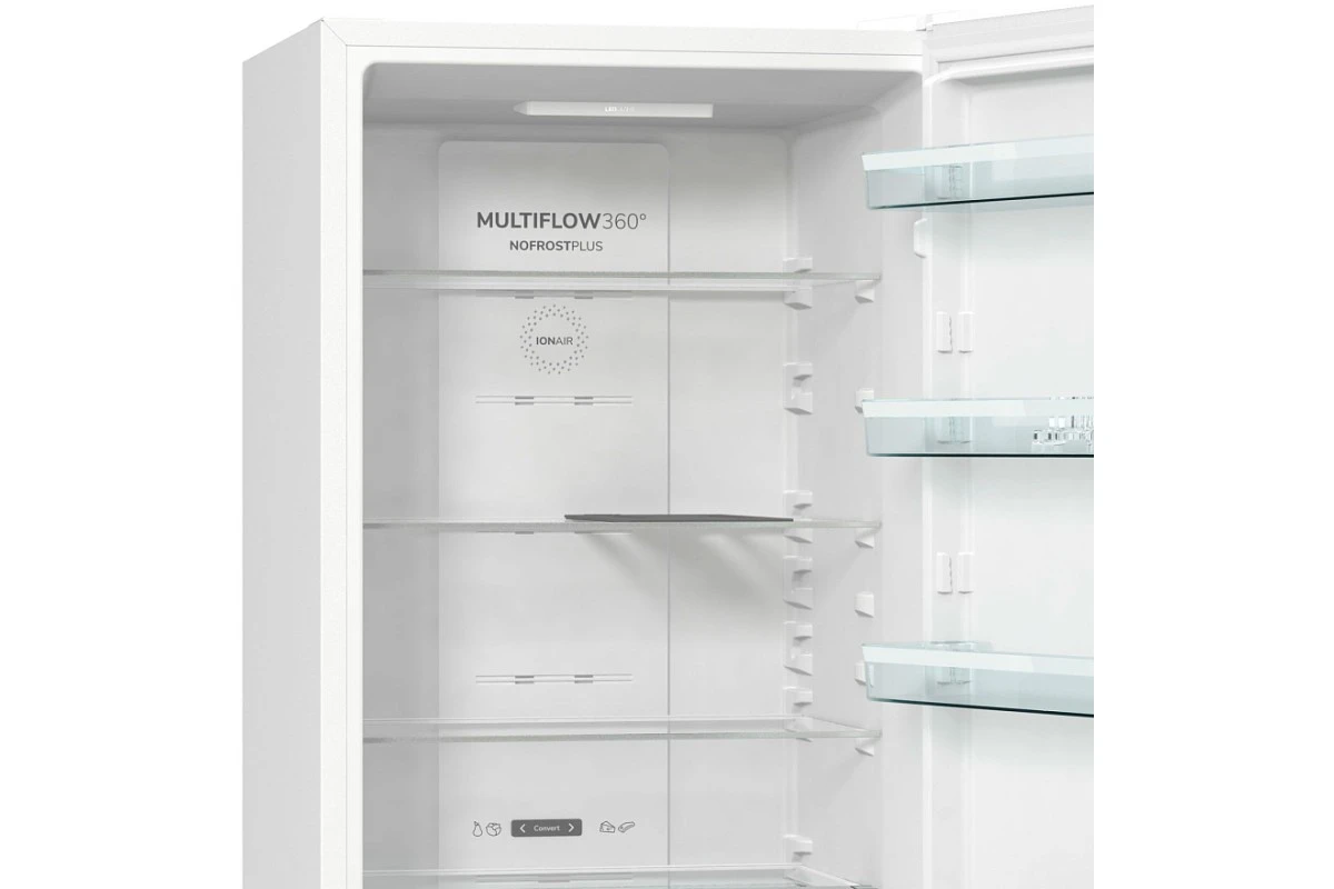 Отдельностоящий двухкамерный холодильник Gorenje NRK 6201 SYW