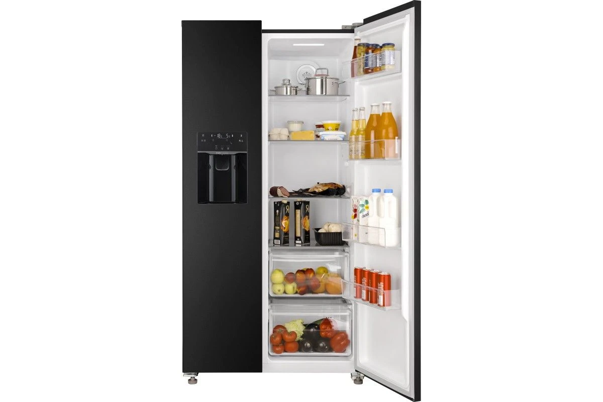 Отдельностоящий холодильник с инвертором и генератором льда Weissgauff WSBS 697 NFBX Inverter Ice Maker
