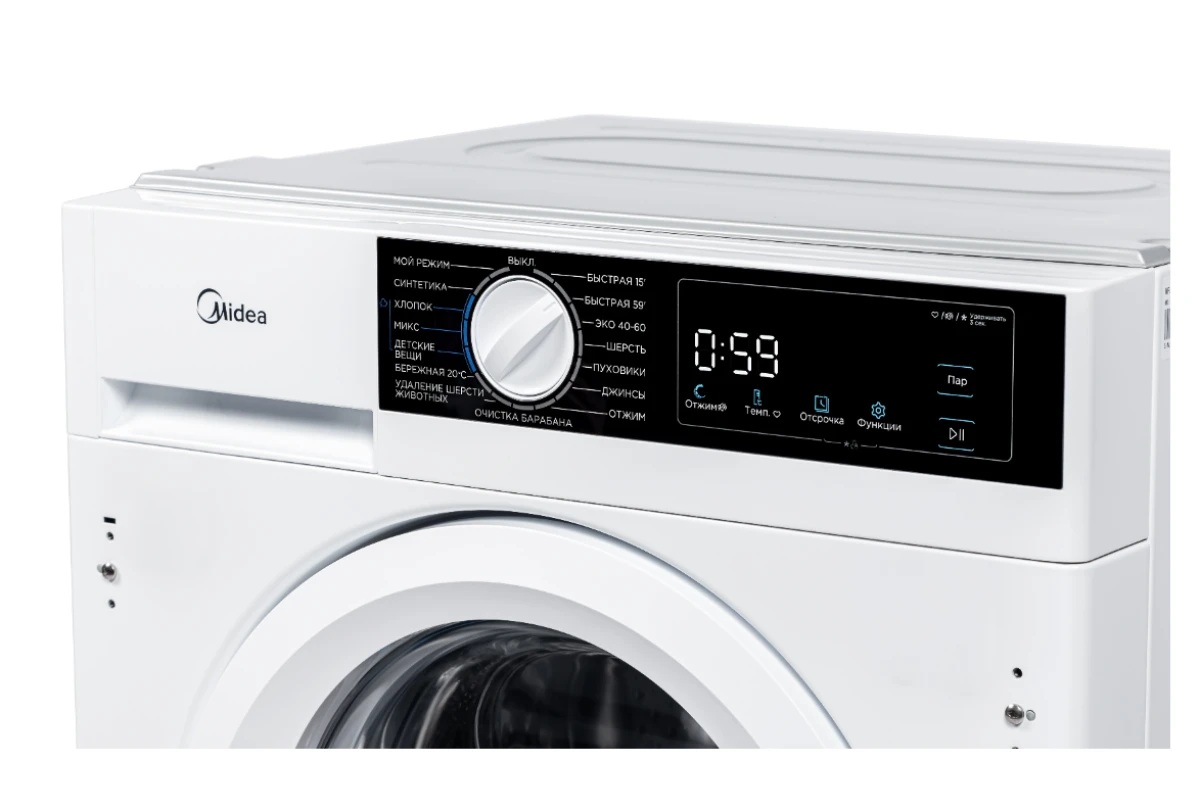 Встраиваемая стиральная машина Midea MFA06W80B/W