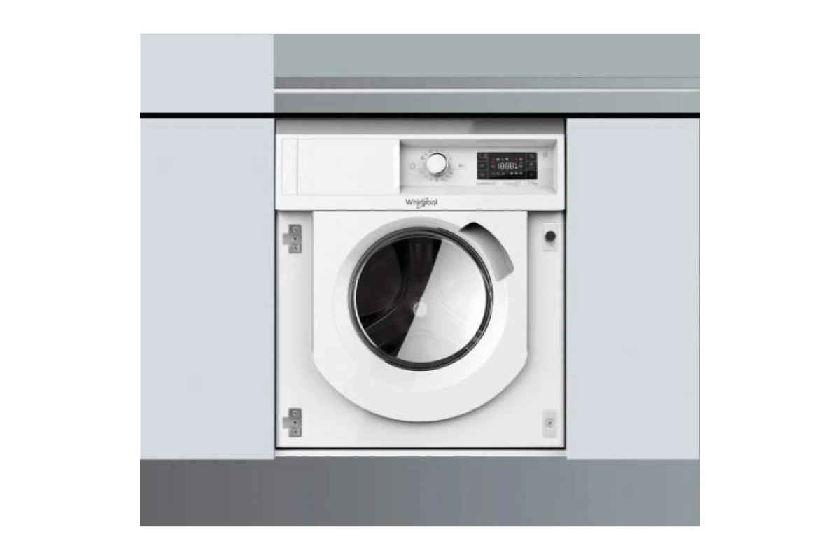 Встраиваемая стиральная машина с сушкой Whirlpool BI WDWG75148E