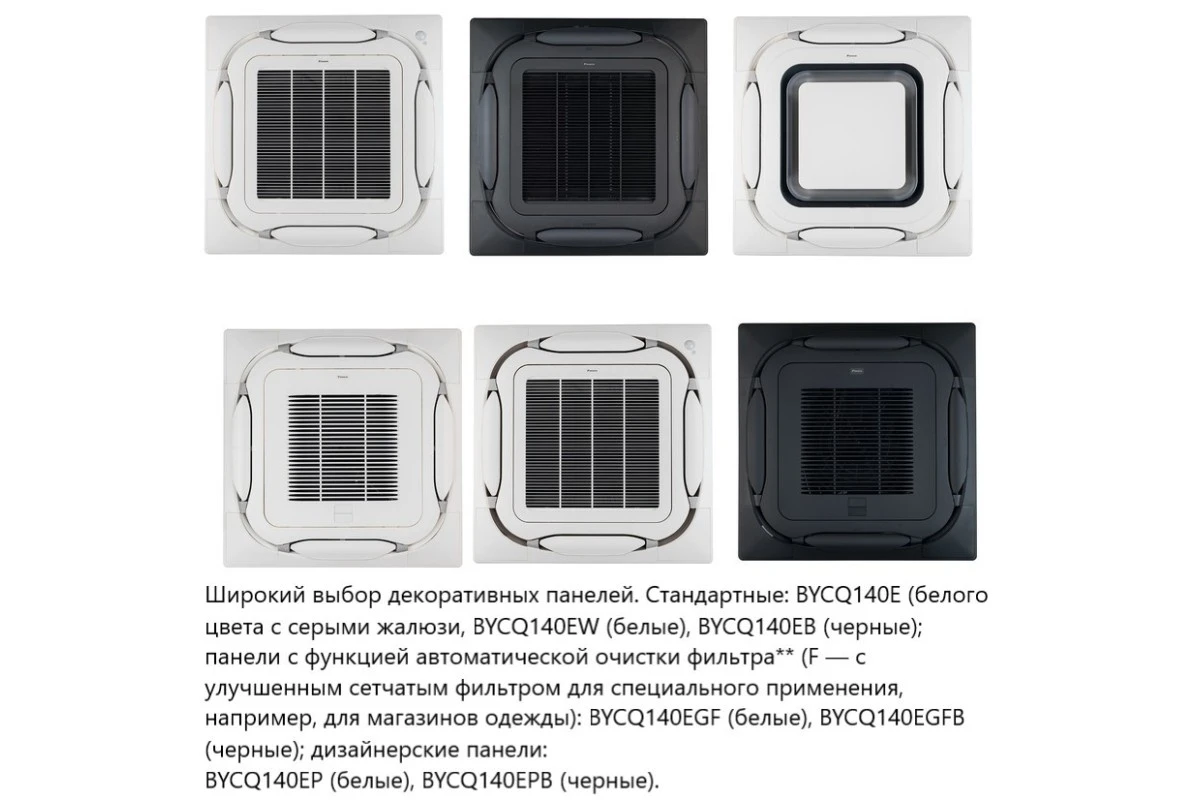 Кассетный кондиционер Daikin FCAHG71H/RZAG71NV1/-40
