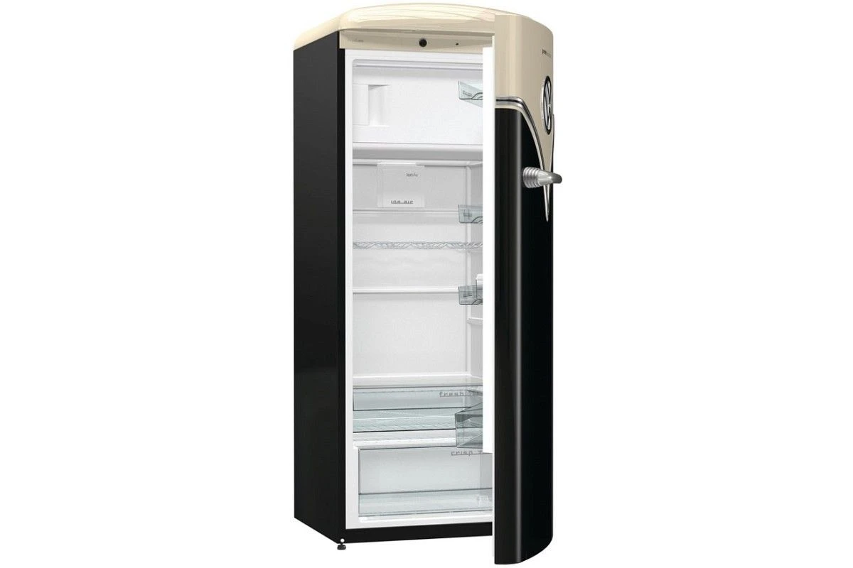 Отдельностоящий однокамерный холодильник Gorenje OBRB153BK