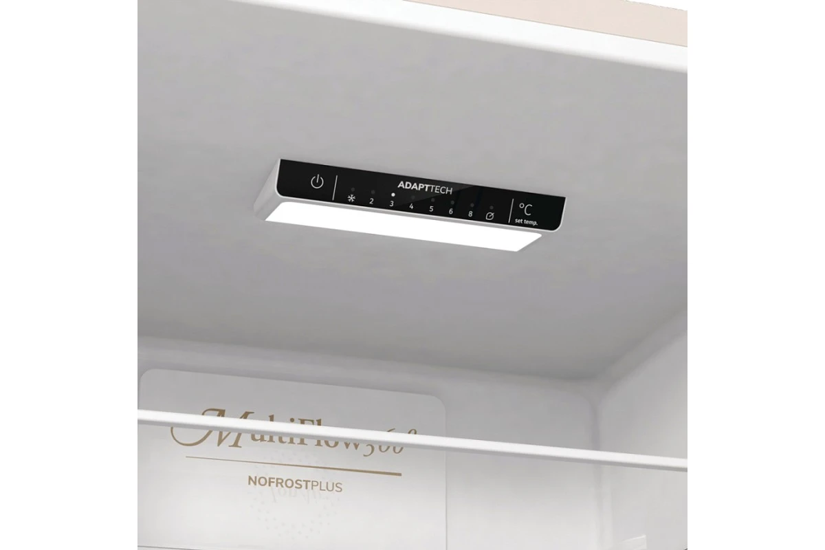 Отдельностоящий двухкамерный холодильник Gorenje NRK6192CLI