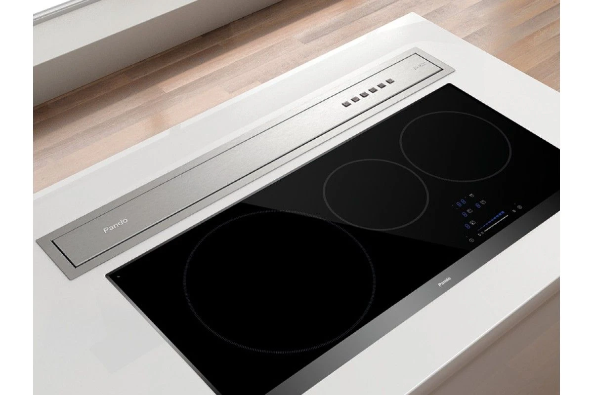 Встраиваемая в столешницу вытяжка Pando E-320/120 IX-CR.TOUCH V.950 SEC