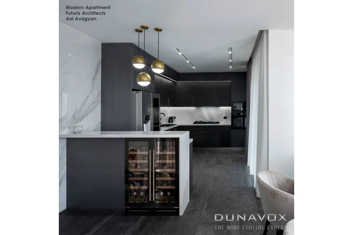 Винный шкаф Dunavox DAU-19.58B