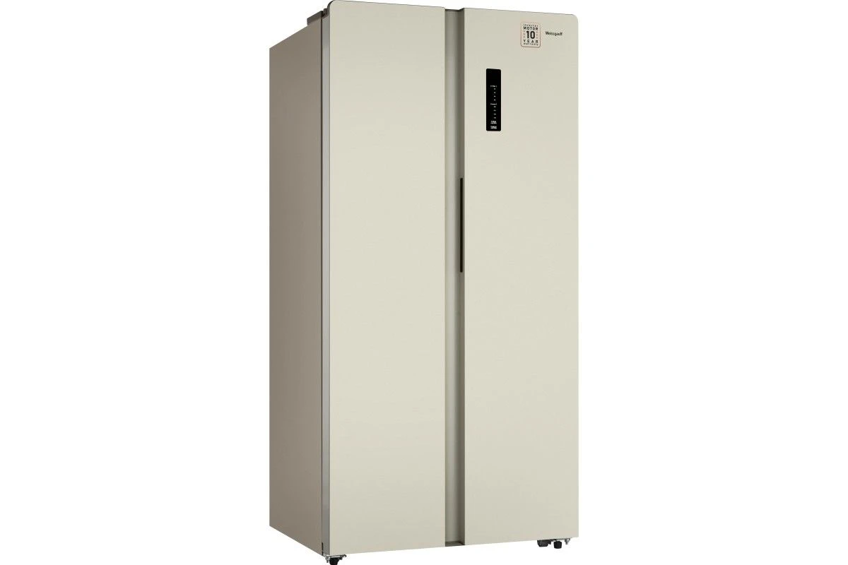 Отдельностоящий холодильник с инвертором Weissgauff WSBS 600 Be NoFrost Inverter