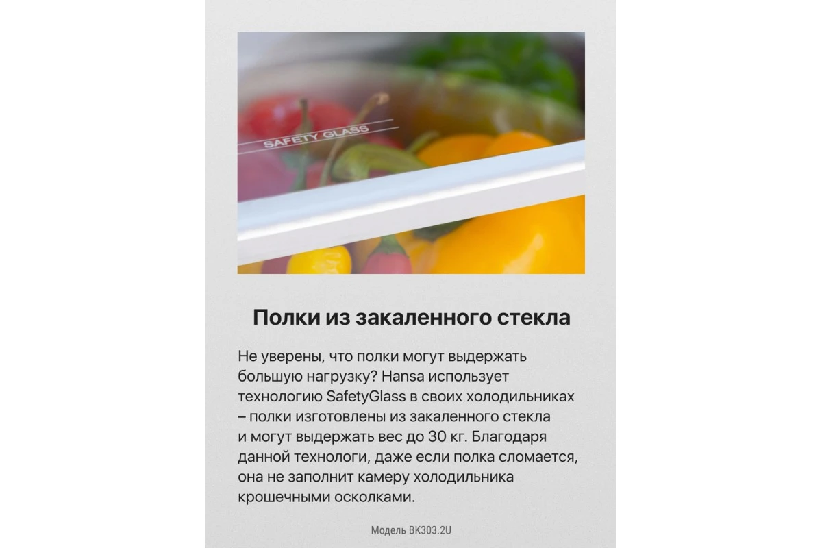 Встраиваемый холодильник Hansa BK303.2U