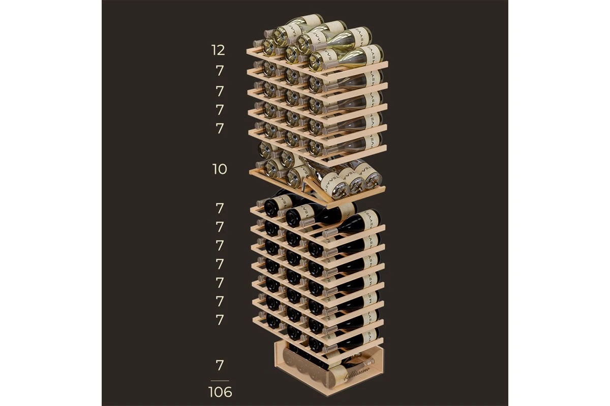 Винный шкаф Meyvel MV106-KST2 (Slim)