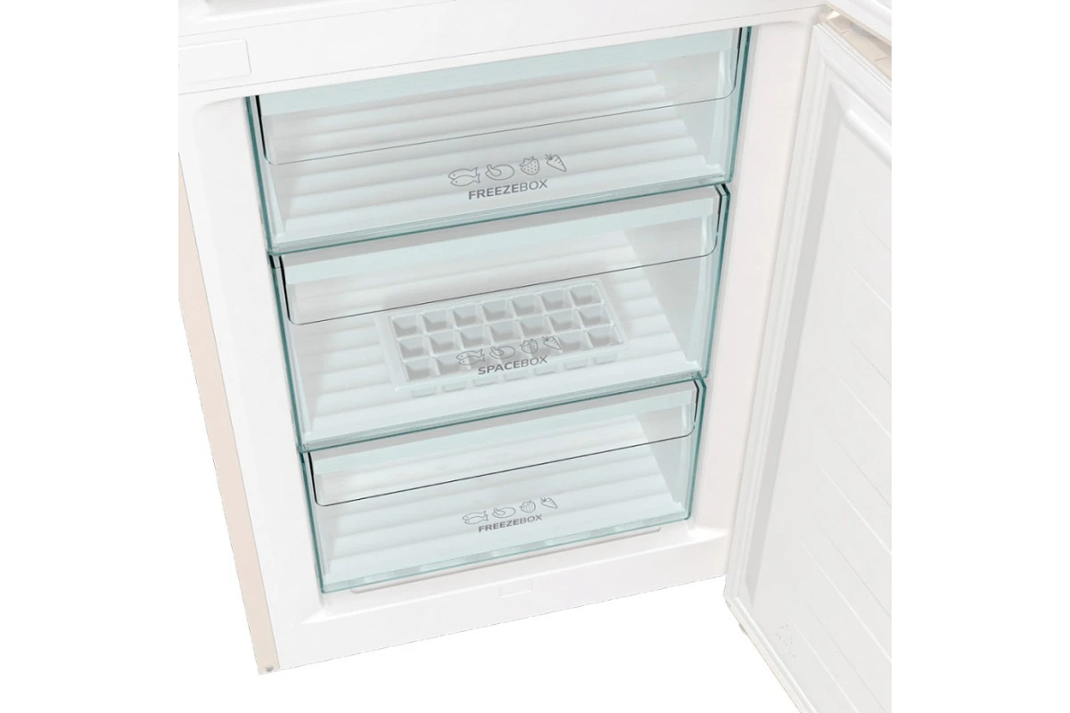 Отдельностоящий двухкамерный холодильник Gorenje NRK6192CLI