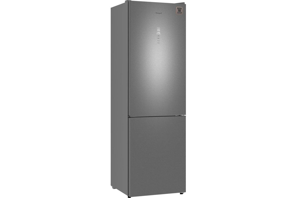 Отдельностоящий холодильник с инвертором Weissgauff WRK 2000 Total NoFrost Inverter Bru Steel Glass