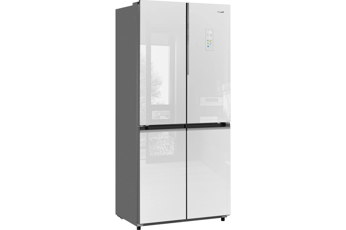 Отдельностоящий холодильник с инвертором Weissgauff WCD 450 WgNF Built-in