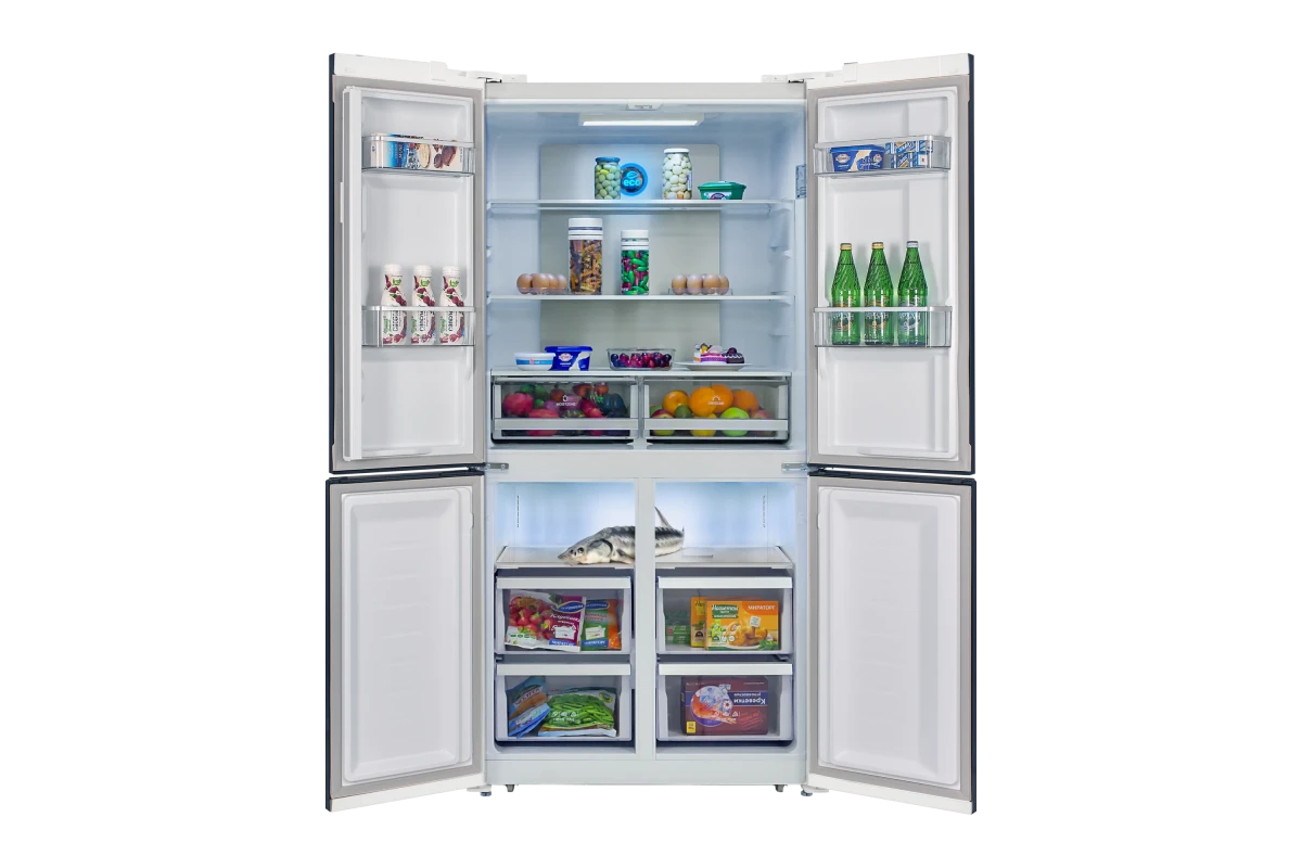 Холодильник Hiberg RFQ-500DX NFGW Inverter