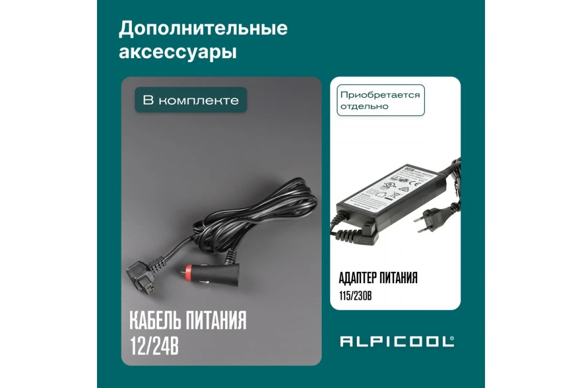 Автохолодильник Alpicool TS100 (12/24)