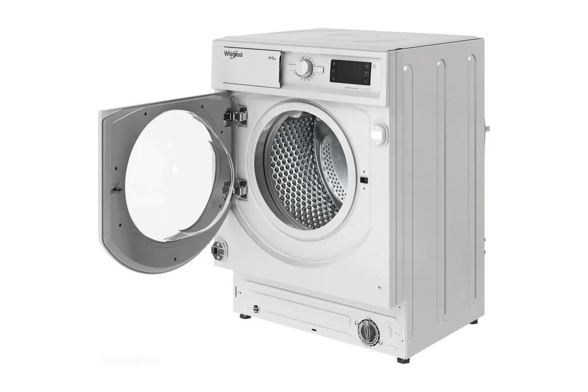Встраиваемая стиральная машина с сушкой Whirlpool BI WDWG 961484 EU