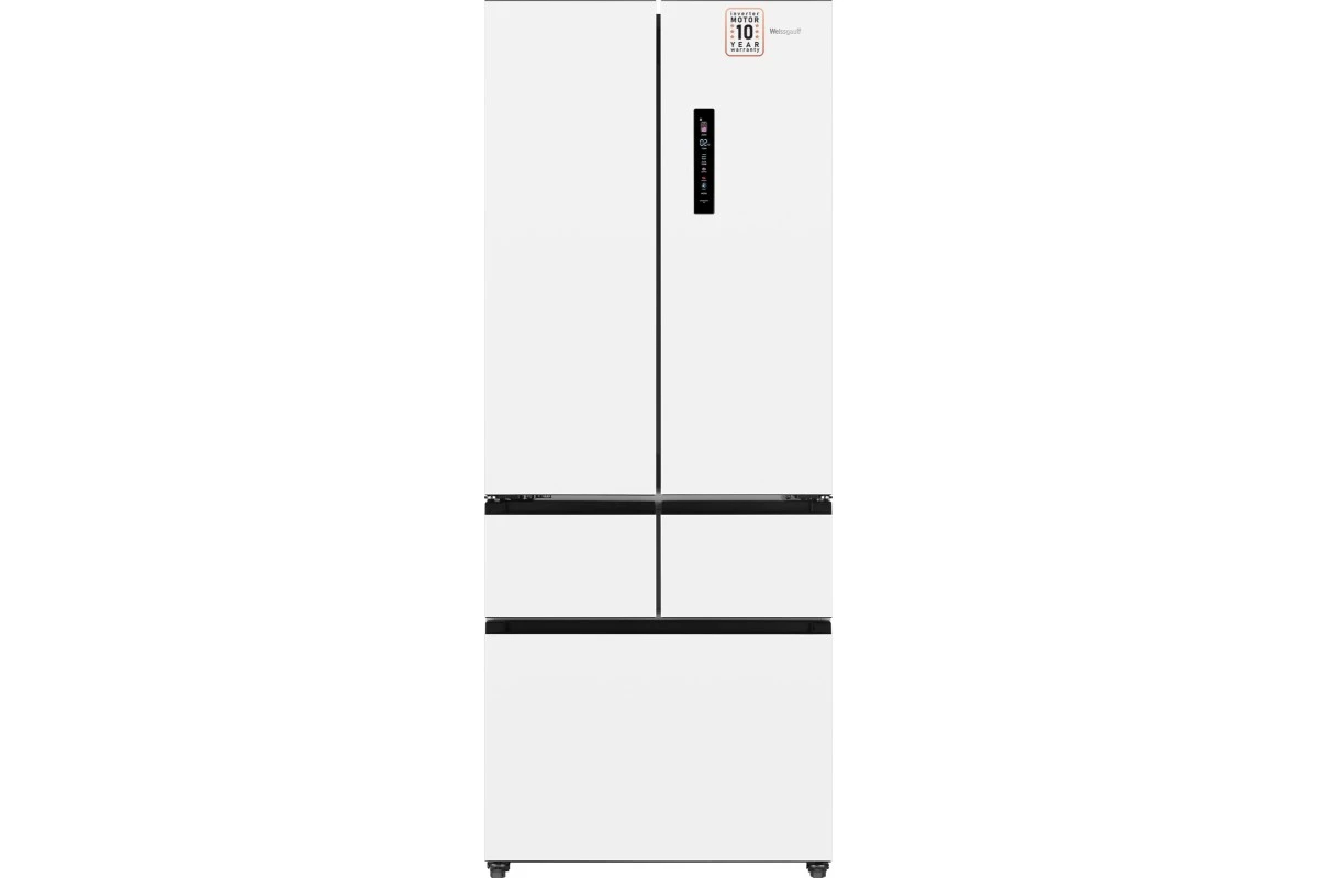 Отдельностоящий холодильник Weissgauff WFD 450 Built-in Inverter NoFrost White
