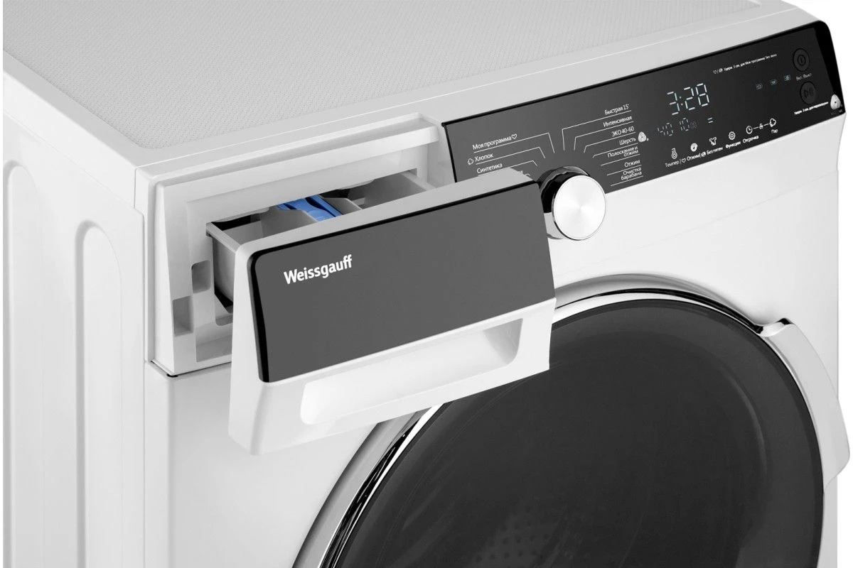 Cтиральная машина с инвертором и паром Weissgauff WM 4027 Inverter Steam