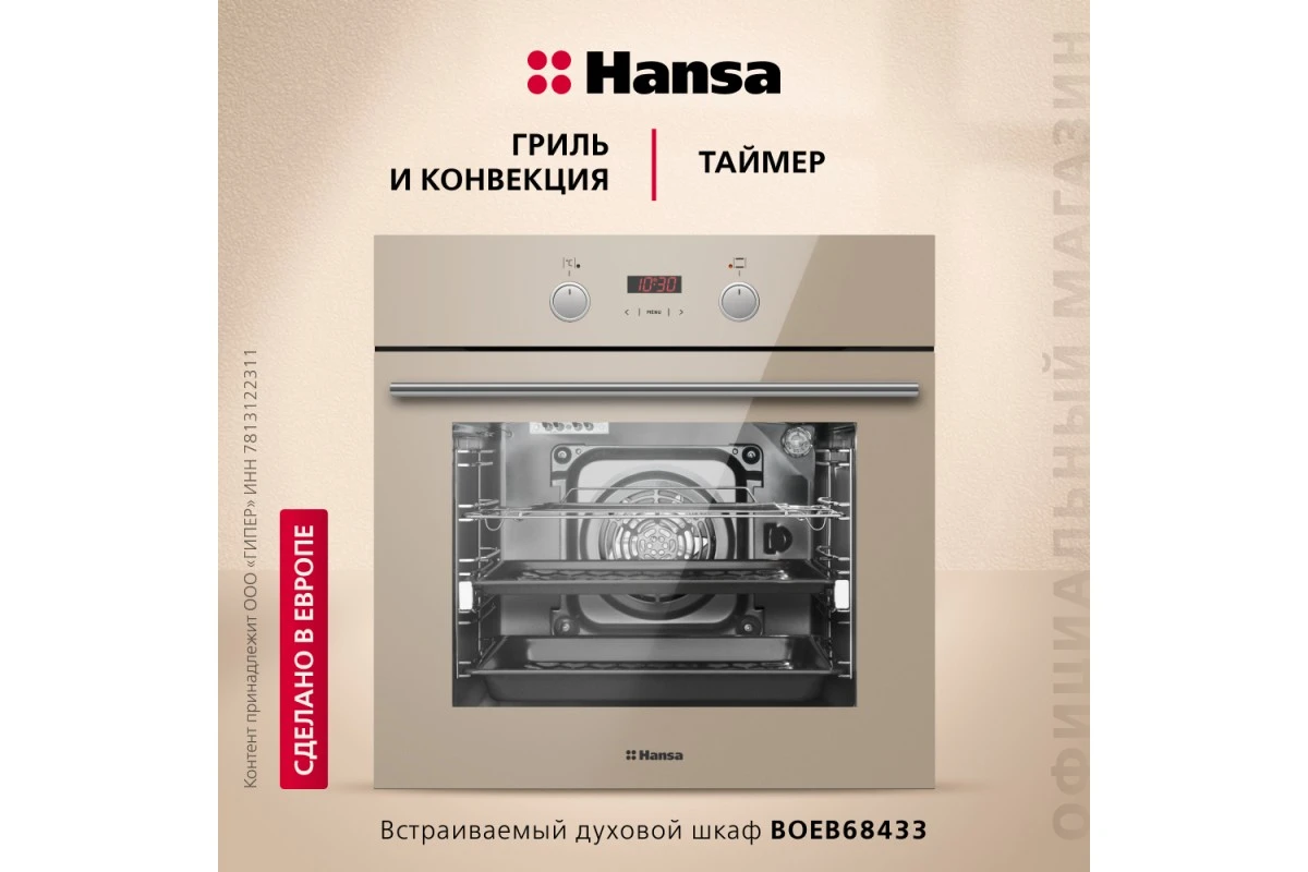 Духовой шкаф Hansa BOEB68433