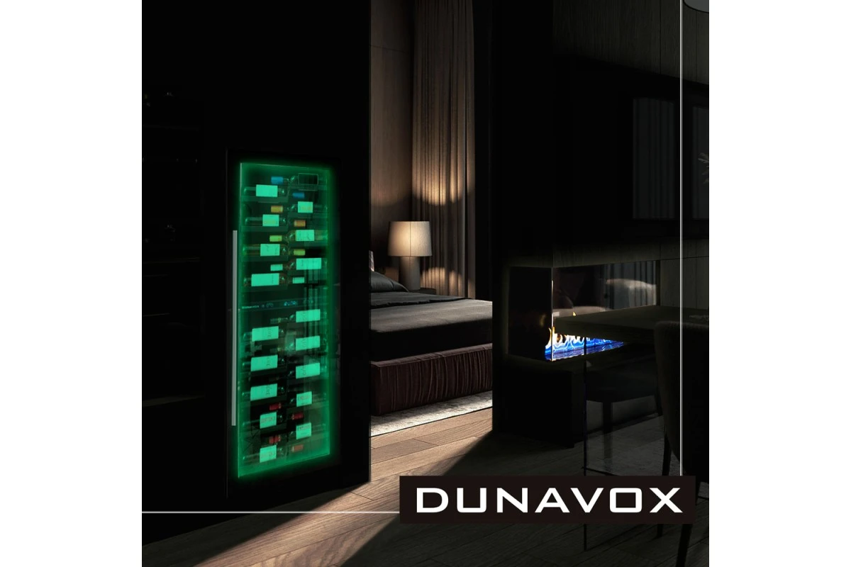 Винный шкаф Dunavox DX-104.375DB