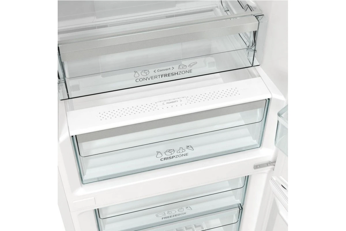 Отдельностоящий двухкамерный холодильник Gorenje NRK6192AW4