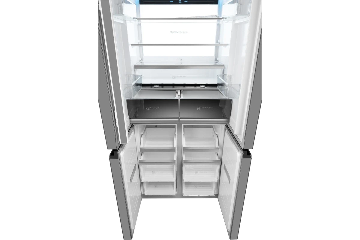 Отдельностоящий холодильник с инвертором Weissgauff WCD 450 BgNF Built-in