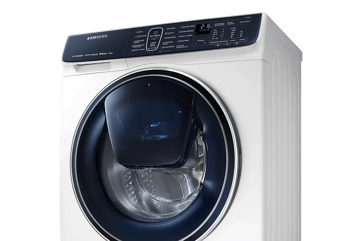 Стиральная машина Samsung WW70R62LATWDLP (AddWash и Eco Bubble)