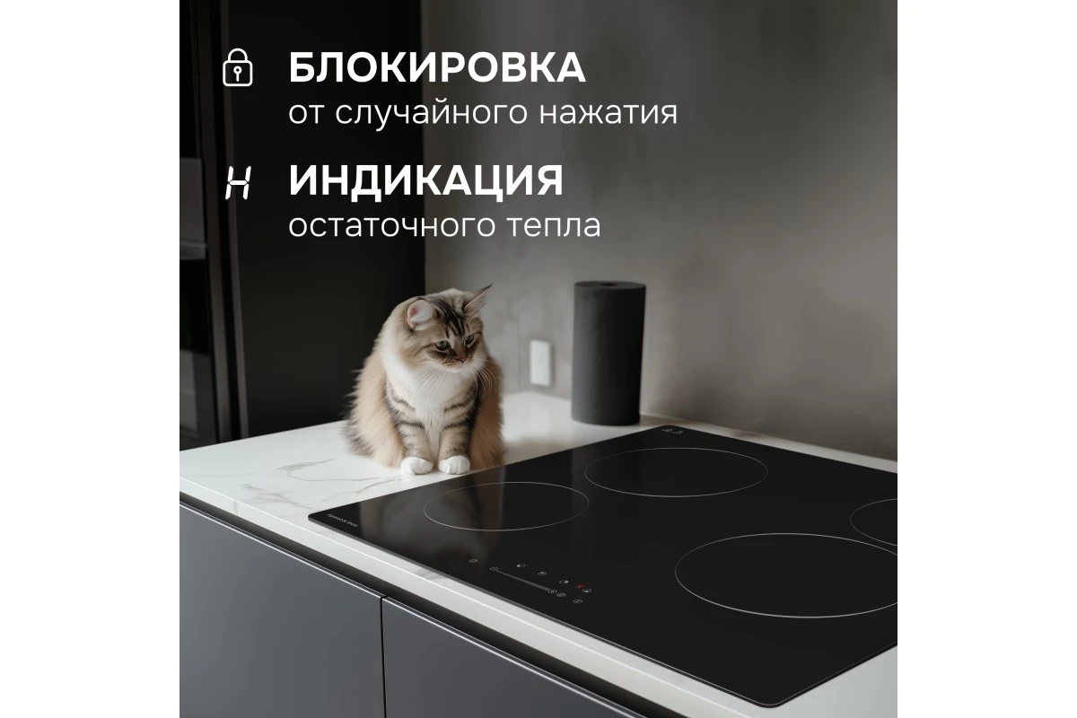 Стеклокерамическая варочная панель Zigmund & Shtain CN 42.6 B