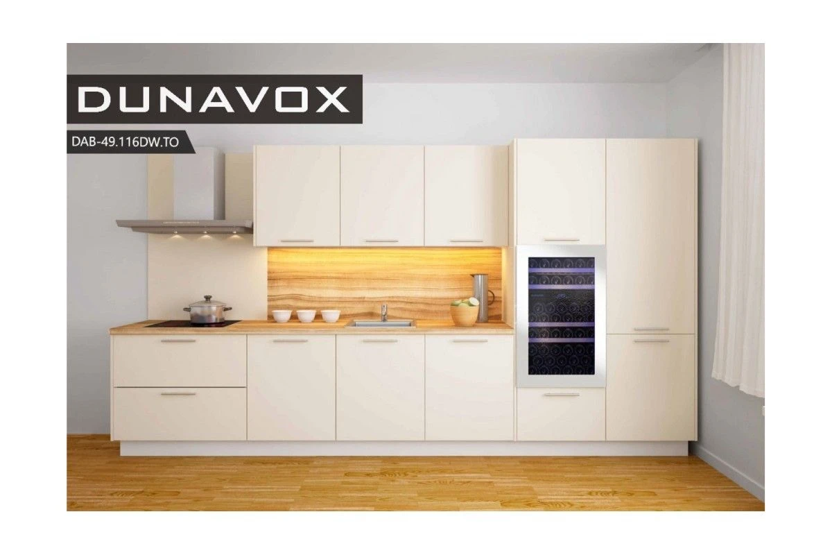 Винный шкаф Dunavox DAB-49.116DW.TO