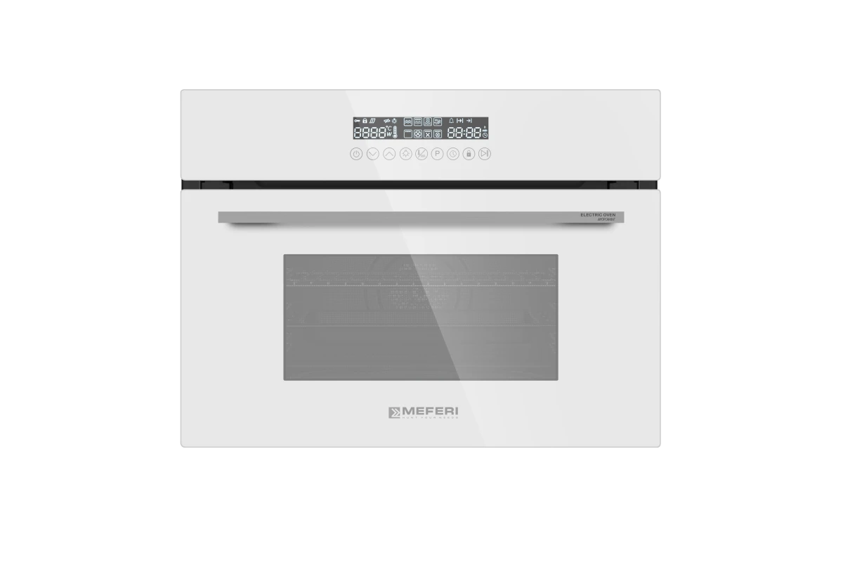 Электрический духовой шкаф Meferi MEO608WH MICROWAVE