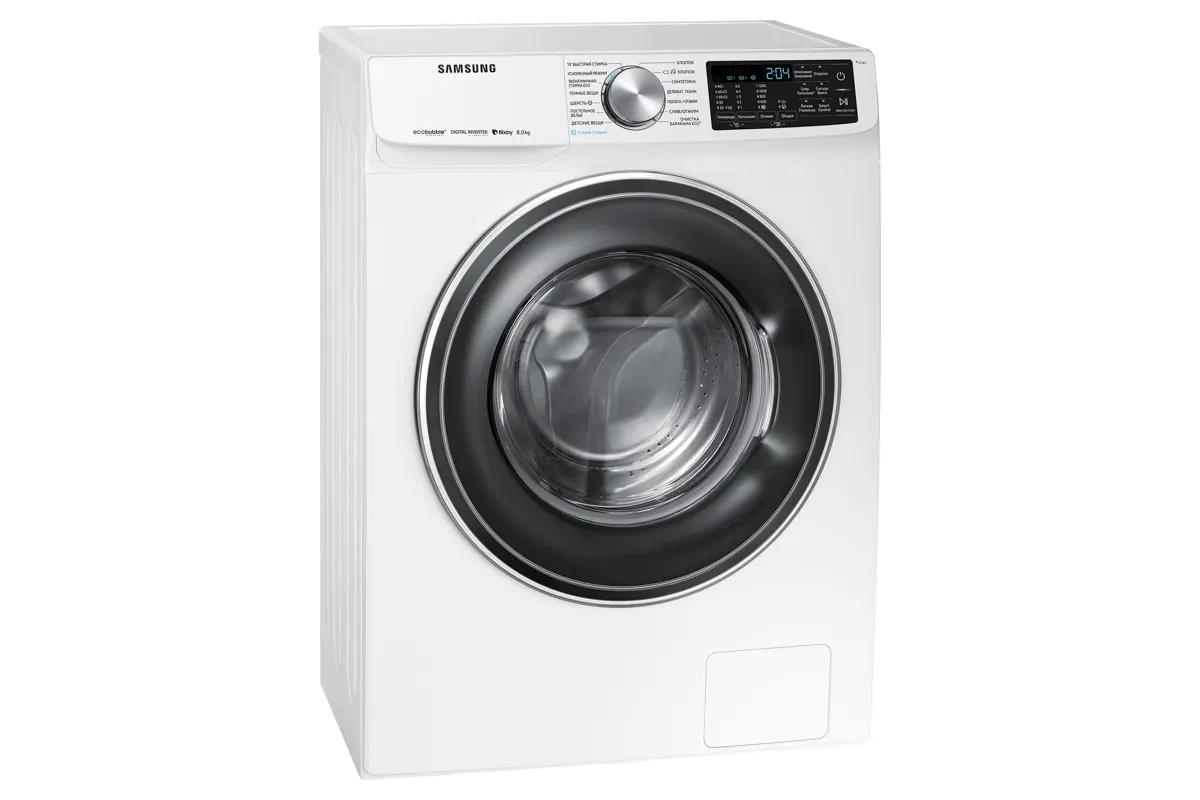 Стиральная машина Samsung WW80R62LVEWDLP (EcoBubble)