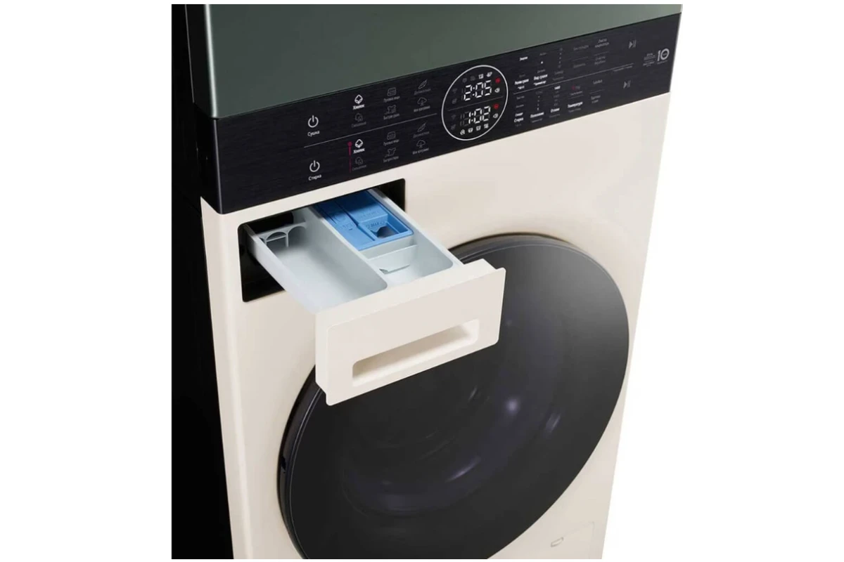Стирально-сушильная машина LG W4W8LVPK2HM WashTower