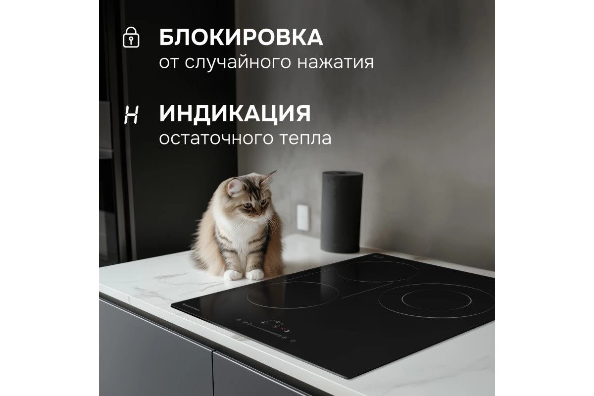 Стеклокерамическая варочная панель Zigmund & Shtain CN 42.4 B