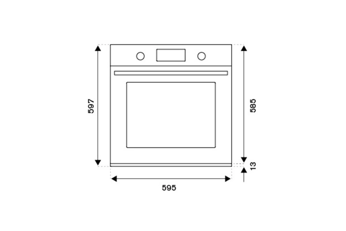 Встраиваемый электрический духовой шкаф Bertazzoni Heritage F6011HERVPTAC бежевый