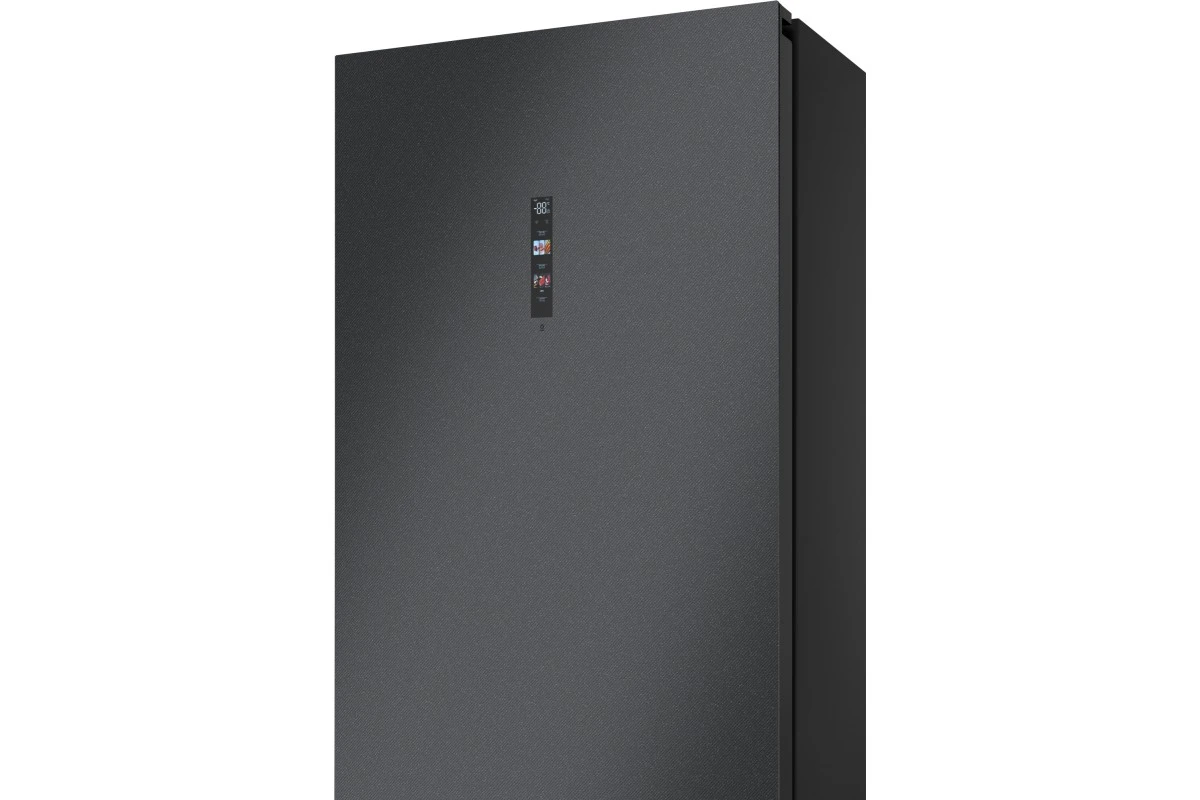 Отдельностоящий холодильник Weissgauff WFD 450 Total NoFrost Inverter Dark Grey Built-in