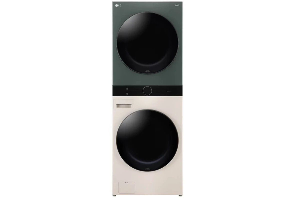 Стиральная машина с сушкой в колонну LG W1S1CVKK2HM WashTower