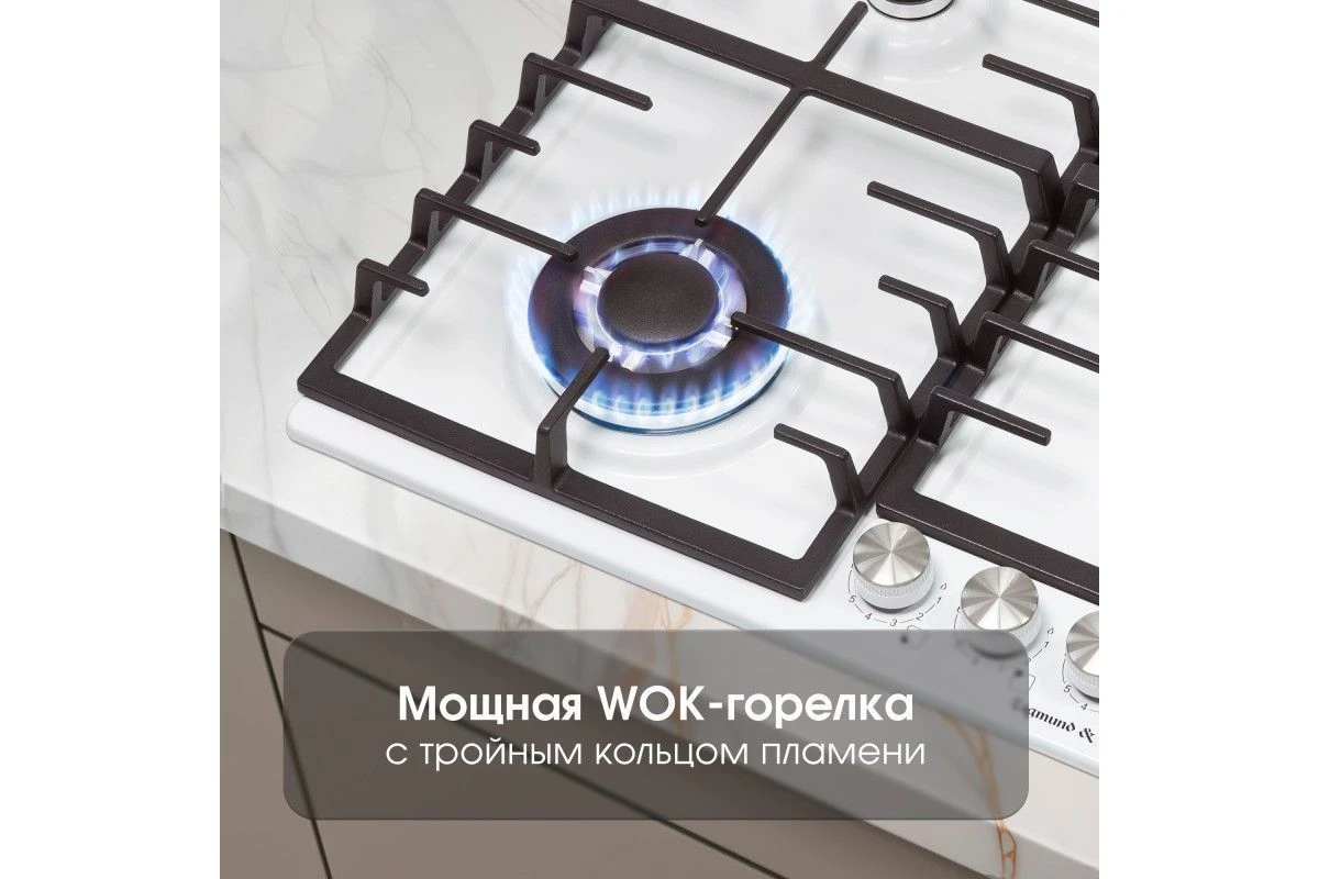 Газовая варочная панель Zigmund & Shtain G 20.6 W