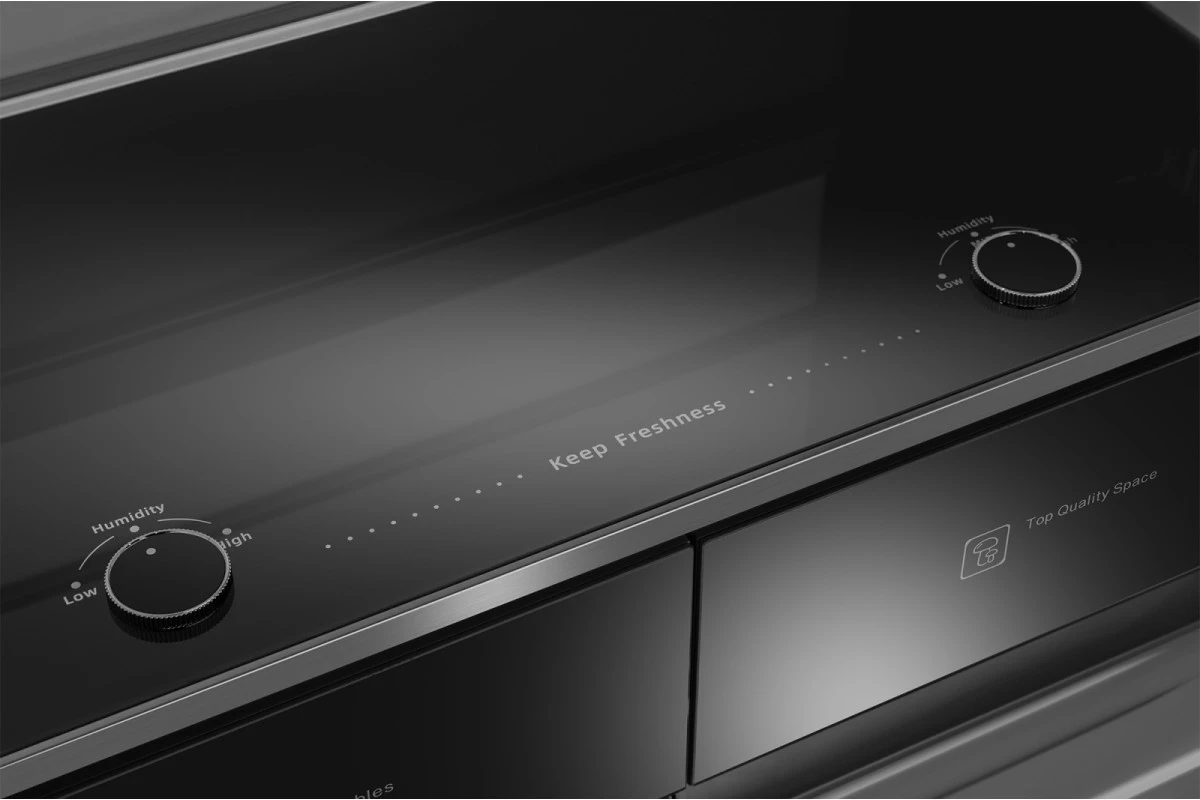 Отдельностоящий холодильник с инвертором Weissgauff WCD 450 XNF Built-in