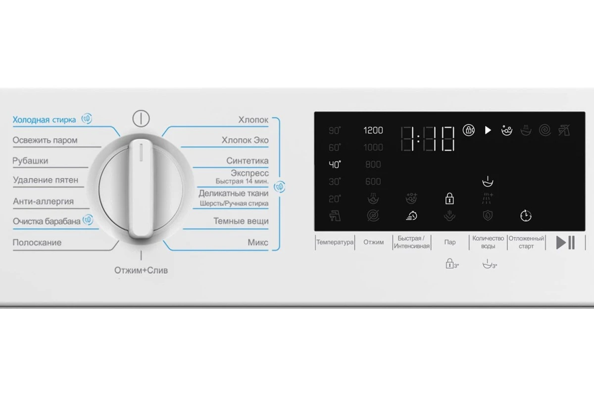 Встраиваемая стиральная машина Beko BI3WBT8721 W, белая