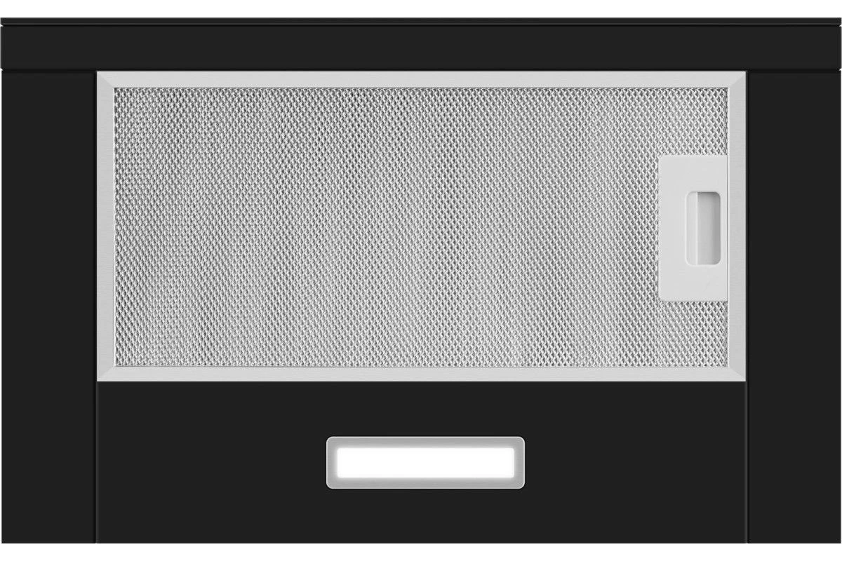Кухонная встраиваемая вытяжка Weissgauff TEL 500 Black Glass