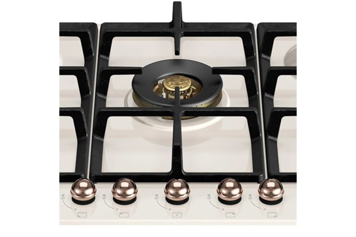 Газовая варочная панель Bertazzoni Heritage P755CHERAC бежевая