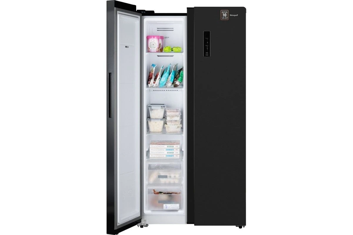 Отдельностоящий холодильник с инвертором Weissgauff WSBS 600 XB NoFrost Inverter