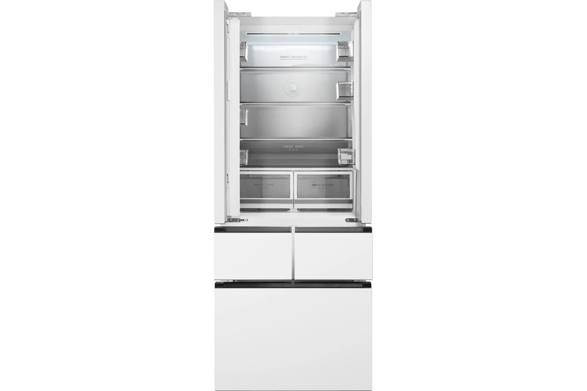 Отдельностоящий холодильник Weissgauff WFD 450 Built-in Inverter NoFrost White