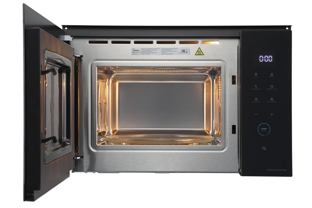 Встраиваемая микроволновая печь печь Midea MI102505GBI
